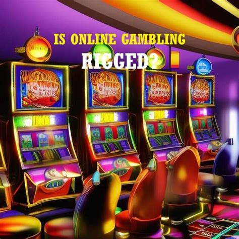 Rigged Online Casinos .